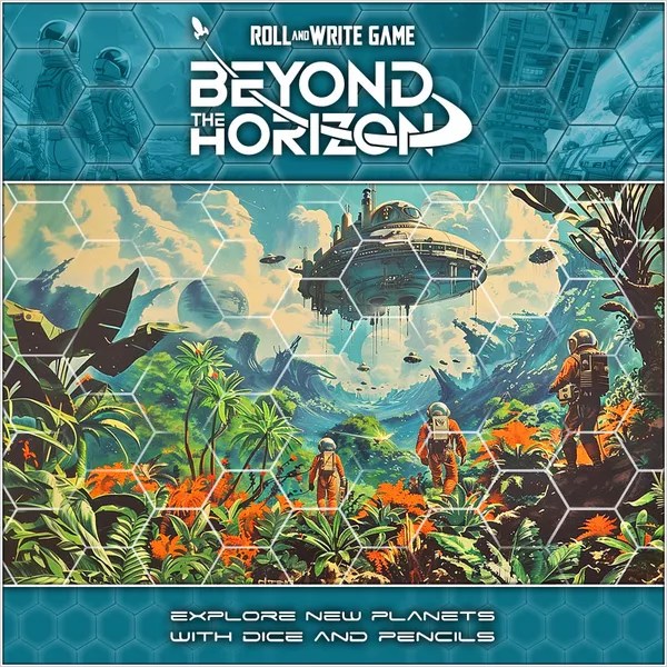 Commander – A Solo Only Review of Beyond the Horizon (Roll and&nbsp;Write)